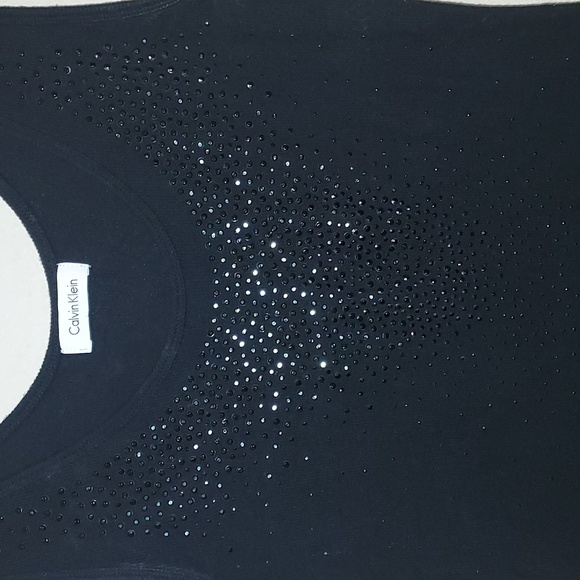 Calvin Klein sequins rank top - Picture 2 of 6